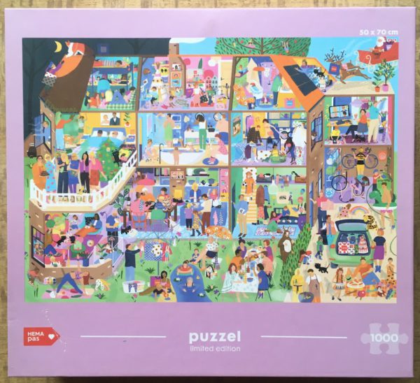 Image of the puzzle 1000, Hema, Limited Edition Puzzle, Complete, Picture of the box