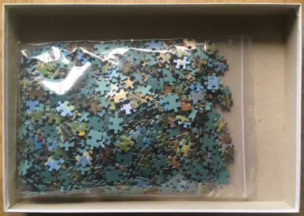 Image of the puzzle 1000, JH, Ponds and Lakes, by François Crozat, Complete, Picture of the bag