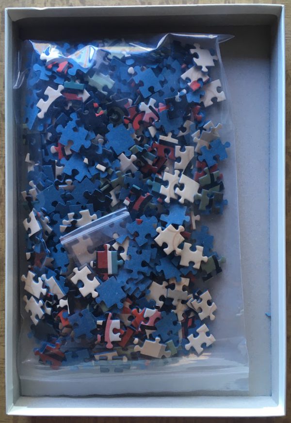 Image of the puzzle 500, Ravensburger, Pucca loves Garu, Complete, Picture of the bag