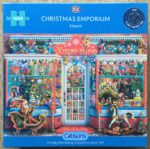 Image of the puzzle 1000, Gibsons, Christmas Emporium, by Eduard, Complete, Picture of the box