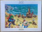 Image of the puzzle 500, Nathan, Les Barques, by Goscinny & Uderzo, Complete, Picture of the box