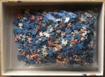 Image of the puzzle 1000, Ravensburger, The Christmas Farm, by Roy Trower, Complete, Picture of the bag