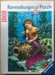 Image of the puzzle 1000, Ravensburger, Young Mermaid, by Wil Cormier, Complete, Picture of the box