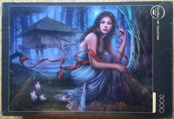 Image of the puzzle 3000, Grafika, Night Unseen, by Cris Ortega, Factory Sealed, Picture of the box