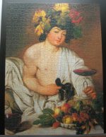 Image of the puzzle 1000, Clementoni, Bacco, Caravaggio, Complete, Picture of the puzzle