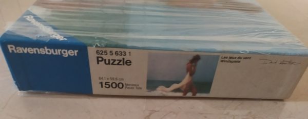 Image of the puzzle 1500, Ravensburger, Wind Games, David Hamilton, Factory Sealed, Picture of the box