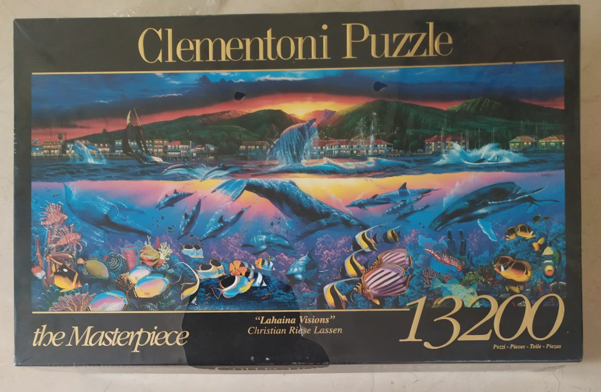 13200, Clementoni, Lahaina Visions, Lassen, Factory Sealed, Listed by Barebrain Image of the puzzle 13200, Clementoni, Lahaina Visions, Lassen, Factory Sealed, Picture of the box