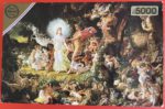 Image of the puzzle 5000, Falcon, The Quarrel of Oberon and Titania, Paton, Sealed Bag, Picture of the box
