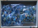 Image of the puzzle 2x500, Ravensburge, Cozy Cottages No 1, North Yorkshire, by Trevor Mitchell, Complete, Picture of the bag