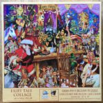 Image of the puzzle 1000, SunsOut, Fairy Tale Collage, Neal Taylor, Sealed Bag, Picture of the box