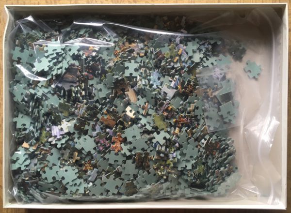 Image of the puzzle IMG_59581500, F.X. Schmid, Victorian Spring, by Sandi Lebrón, Complete, Picture of the bag