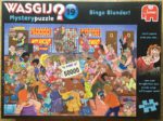 Image of the puzzle 1000, Jumbo, WASGIJ? 19 – Bingo Blunder!, by Dick Heins, Factory Sealed, Picture of the box