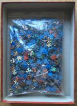 Image of the puzzle 1000, Clementoni, Leopard, Incomplete, Picture of the bag