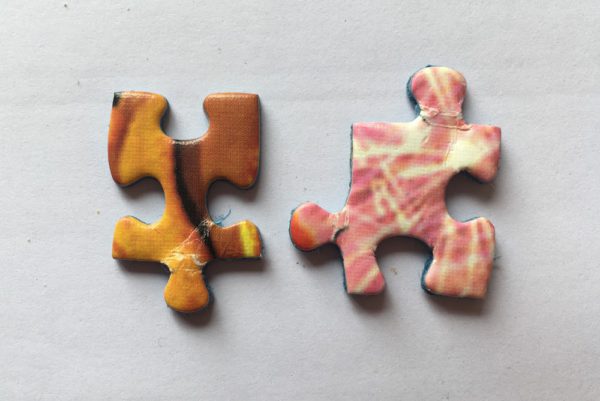 Image of the puzzle 500, Ravensburger, The Muppets, Complete, Picture of the pieces