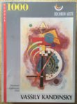 Image of the puzzle 1000, Ricordi, Tribute to Grohmann, by Wassily Kandinsky, Factory Sealed, Picture of the box