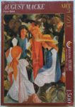 Image of the puzzle 1500, Ricordi, Four Girls, by August Macke, Factory Sealed, Picture of the box