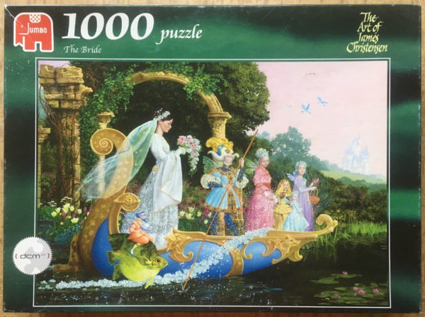 Image of the puzzle 1000, Jumbo, The Bride, by James Christensen, Sealed Bag, Picture of the box