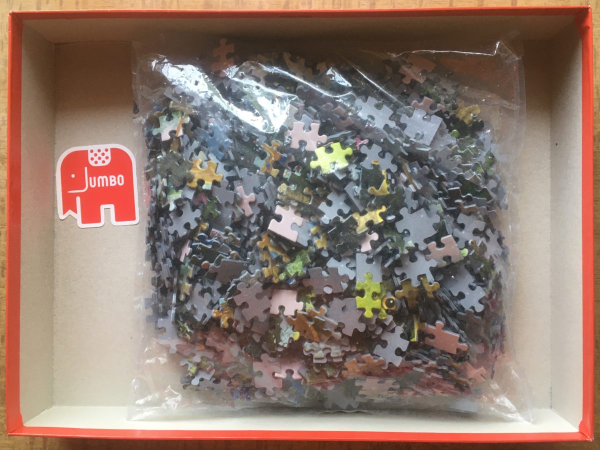 Image of the puzzle 1000, Jumbo, The Bride, by James Christensen, Sealed Bag, Picture of the bag