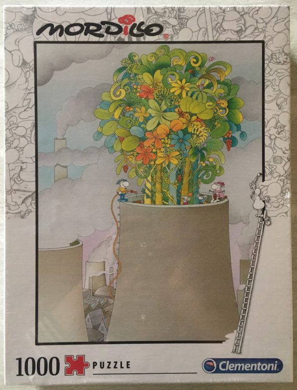 Image of the puzzle 1000, Clementoni, The Cure, by Guillermo Mordillo, Factory Sealed, Picture of the box