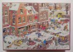 Image of the puzzle 5000, Jumbo, Street Life, Jan van Haasteren, Sealed Bag, Picture of the box