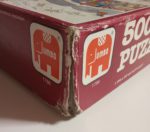 Image of the puzzle 5000, Jumbo, Street Life, Jan van Haasteren, Sealed Bag, Picture of the corner