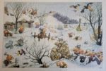 Image of the puzzle 1000, Heye, Wintertime, Jean-Jacques Loup, Complete, Picture of the puzzle