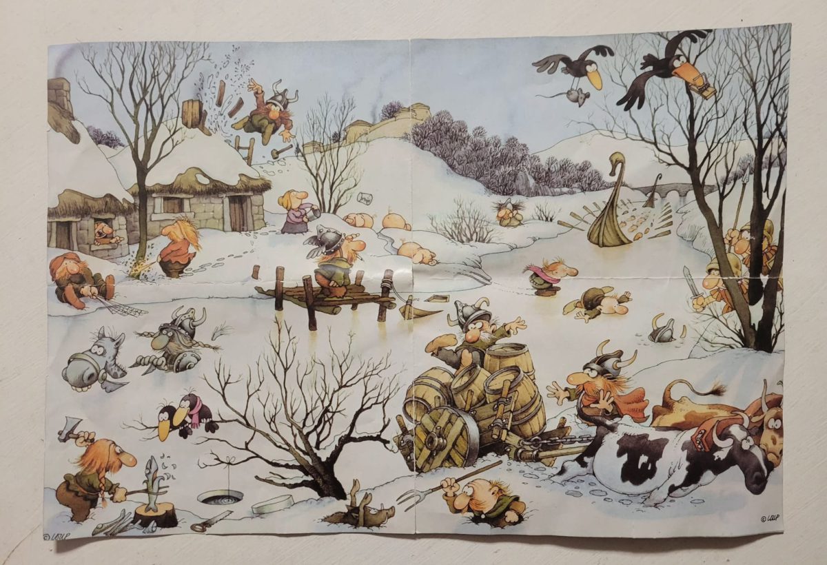 1000, Heye, Wintertime, Jean-Jacques Loup, Complete, Listed by Vanesa Image of the puzzle 1000, Heye, Wintertime, Jean-Jacques Loup, Complete, Picture of the poster