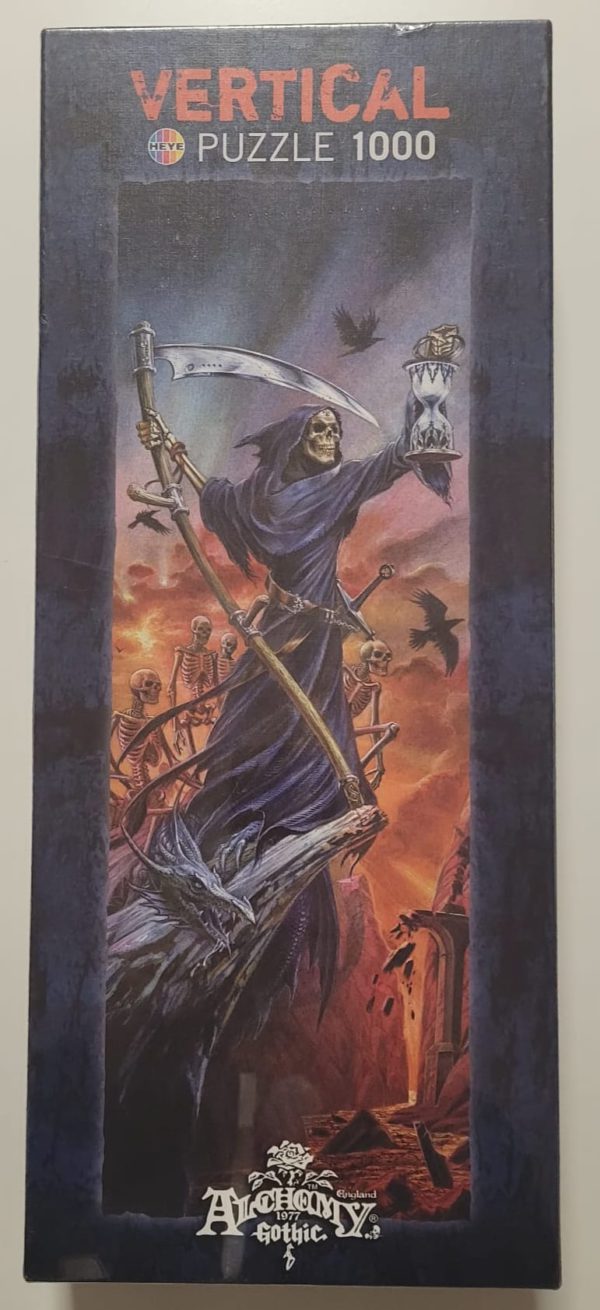 Image of the puzzle 1000, Heye, Legion of the Death, by Alchemy Gothic, Factory Sealed, Picture of the box