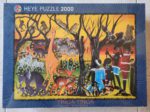 Image of the puzzle 2000, Heye, Residents, by Omari Saidi Adams, Factory Sealed, Picture of the box