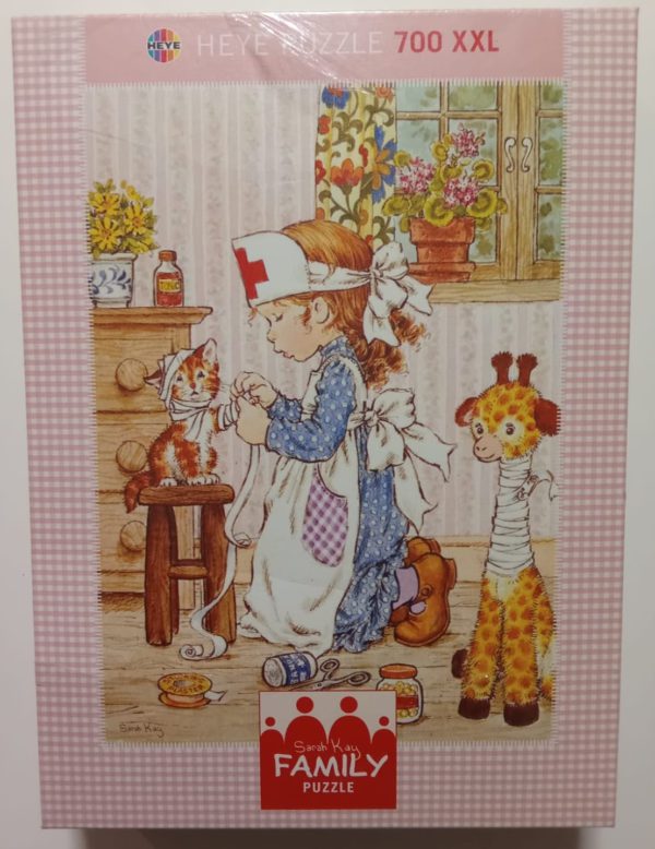 Image of the puzzle 700, Heye, Get Well!, Sarah Kay, Factory Sealed, Picture of the box