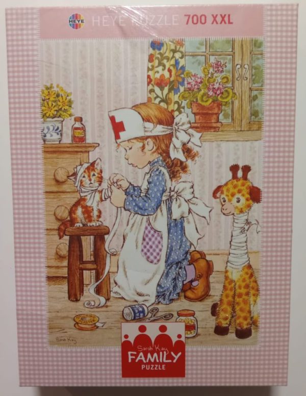 Image of the puzzle 700, Heye, Get Well!, Sarah Kay, Factory Sealed, Picture of the box