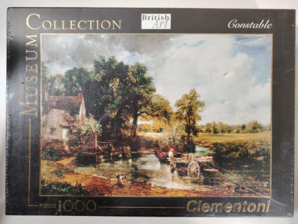 Image of the puzzle 1000, Clementoni, The Hay Wain, by John Constable, Factory Sealed, Picture of the Box