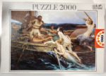 Image of the puzzle 2000, Educa, Ulysses and the Sirens, by Herbert James Draper, Sealed Bag, Picture of the box