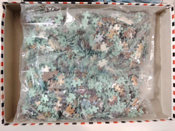 Image of the puzzle 2000, Educa, Ulysses and the Sirens, by Herbert James Draper, Sealed Bag, Picture of the bag