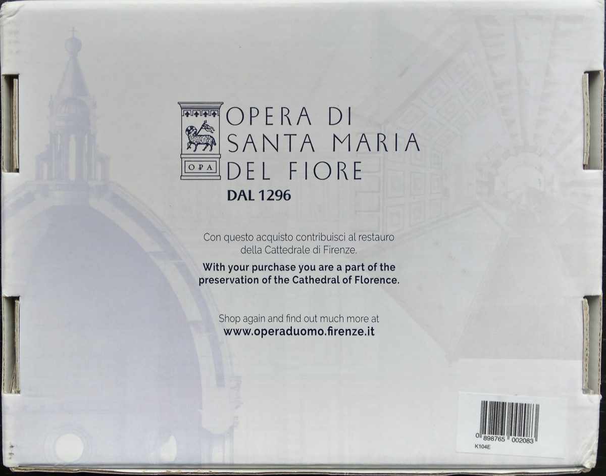 Image of the puzzle 384, Cartotecnica Rocchi, L'Inferno, Complete, Picture of the base of the box