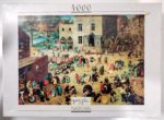 Image of the puzzle 4000, Nathan, Children’s Games, by Pieter Bruegel the Elder, Factory Sealed, Picture of the box
