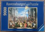 Image of the puzzle 9000, Ravensburger, The Wedding Feast at Cana, by Paolo Veronese, Complete, Picture of the box