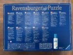 Image of the puzzle 9000, Ravensburger, The Wedding Feast at Cana, by Paolo Veronese, Complete, Picture of the back