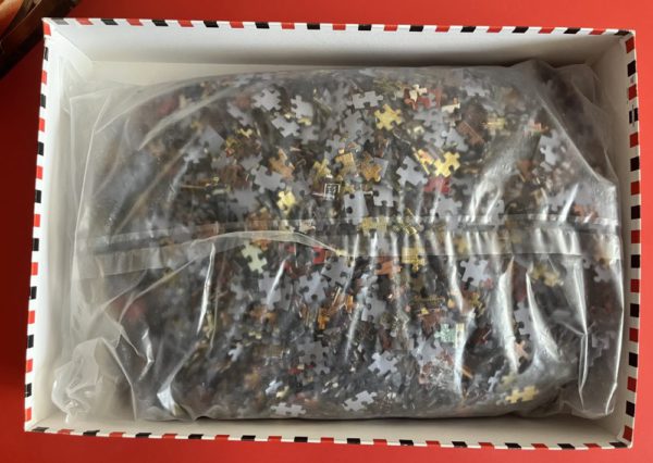 Image of the puzzle 6000, Educa, Big Sky Saloon, Hiroaki Shioya, Sealed Bag, Picture of the bag