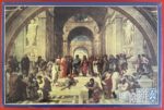Image of the puzzle 3000, F.X. Schmid, The School of Athens, Raphael, Factory Sealed, Picture of the box