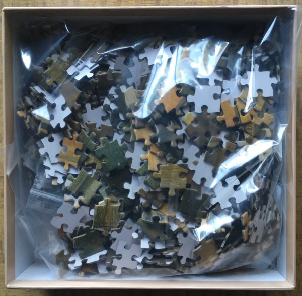 Image of the puzzle 1000, Jopie Huisman Museum, Jelmer's Coat, by Jopie Huisman, Complete, Picture of the bag