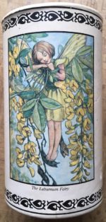 Image of the puzzle 500, Rainbow Designs, The Laburnum Fairy, by Cicely Mary Barker, Incomplete, Picture of the tube