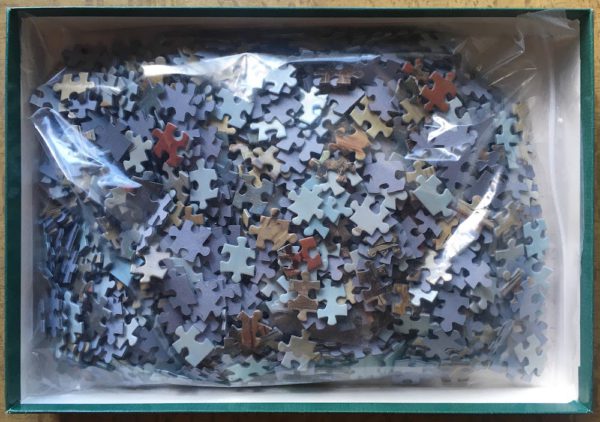 Image of the puzzle 1000, Gold Puzzle, By the Golden Horn, by Alberto Pasini, Complete, PIcture of the bag