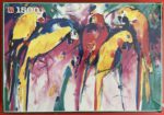 Image of the puzzle 1500, Jumbo, Birds, Alfred Gockel, Factory Sealed, Picture of the box
