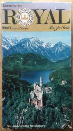 Image of the puzzle 1000, Ravensburger, Neuschwanstein Castle, Complete, Picture of the box