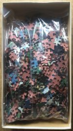 Image of the puzzle 1000, Ravensburger, Neuschwanstein Castle, Complete, Picture of the bag