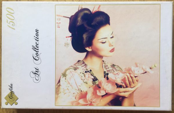 Image of the puzzle 1500, Grafika, Geisha, Sealed Bag, Picture of the box