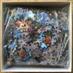 Image of the puzzle 950, Jumbo, The Lighthouse Keeper's Cottage, by Dominic Davison, Complete, Picture of the bag
