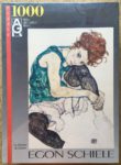 Image of the puzzle 1000, Ricordi, La Femme de l'Artiste, by Egon Schiele, Factory Sealed, Picture of the box