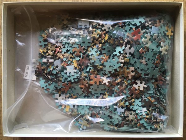 Image of the puzzle 1000, Waddingtons, Midland Revival, by Barry Freeman, Complete, Picture of the bag